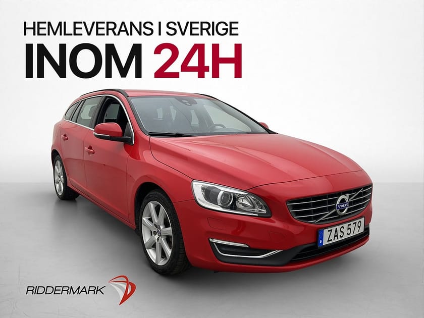 Bild 1 av Volvo V60 D3 Momentum VOC Värmare Sensorer Drag Halvskinn