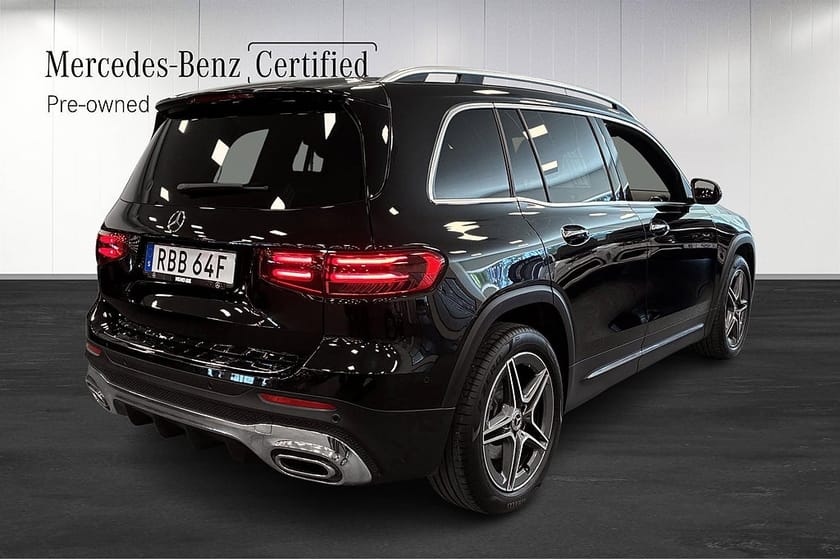 Bild 3 av Mercedes-Benz GLB 220 d 4MATIC AMG 360° Distronic 7-Sits Keyless