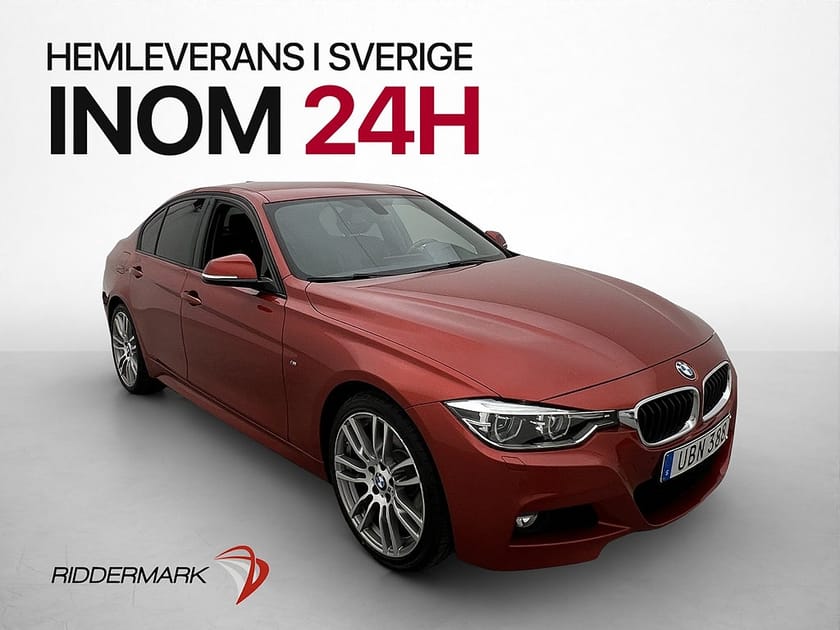 Bild 1 av BMW 320i xDrive Sedan 320 M Sport HiFi Cockpit Kamera Navi Skinn Drag