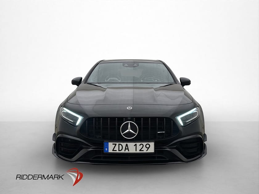 Bild 2 av Mercedes-Benz AMG A 45 S 4MATIC+ A45S 4M+ 421hk Pano Burmester Skalstolar
