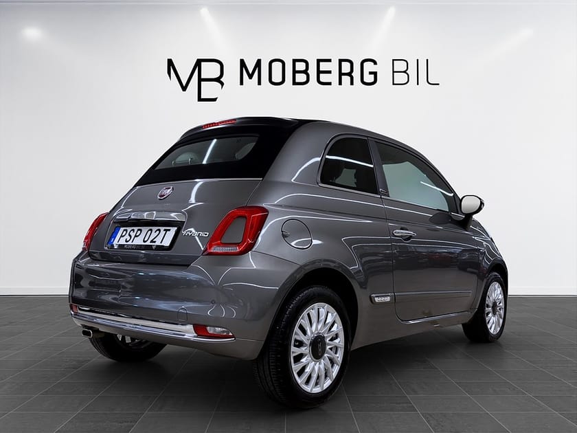 Bild 5 av Fiat 500C Hybrid 70hk Dolcevita Lounge Cabriolet