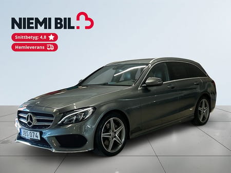 Mercedes-Benz C 220 T d 4MATIC 4M AMG Line Drag Mvärme Bkamera Navi Dvärme S&V