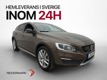 Volvo V60 Cross Country D4 AWD Summum Värmare VOC Läder
