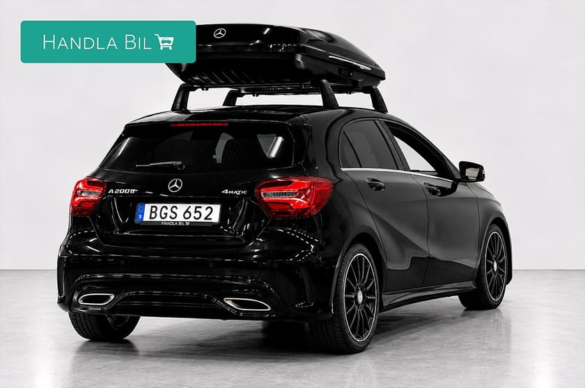 Bild 5 av Mercedes-Benz A 200 d 4MATIC AMG Line D-värm Skinn/Alcantara B-kam