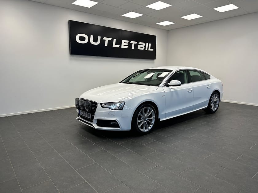 Bild 1 av Audi A5 Sportback 2.0 TDI quattro S Tronic Proline Drag Värmare