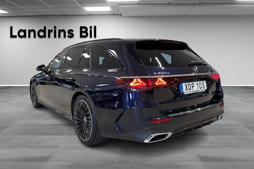 Bild 5 av Mercedes-Benz E 300 T e AMG Night Drag Distronic 360Kamera Minnesstolar