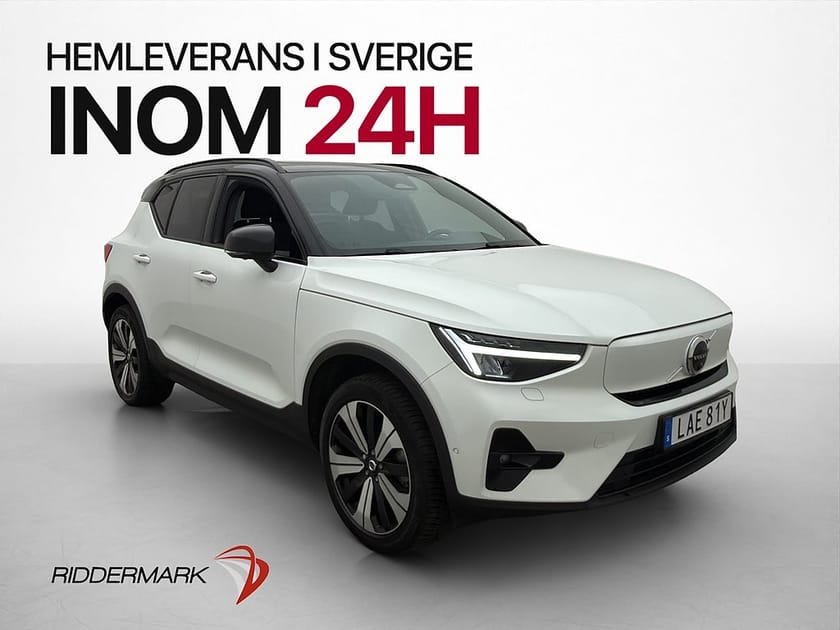 Bild 4 av Volvo XC40 Recharge Twin motor Ultimate Värmare Pano Drag 360°