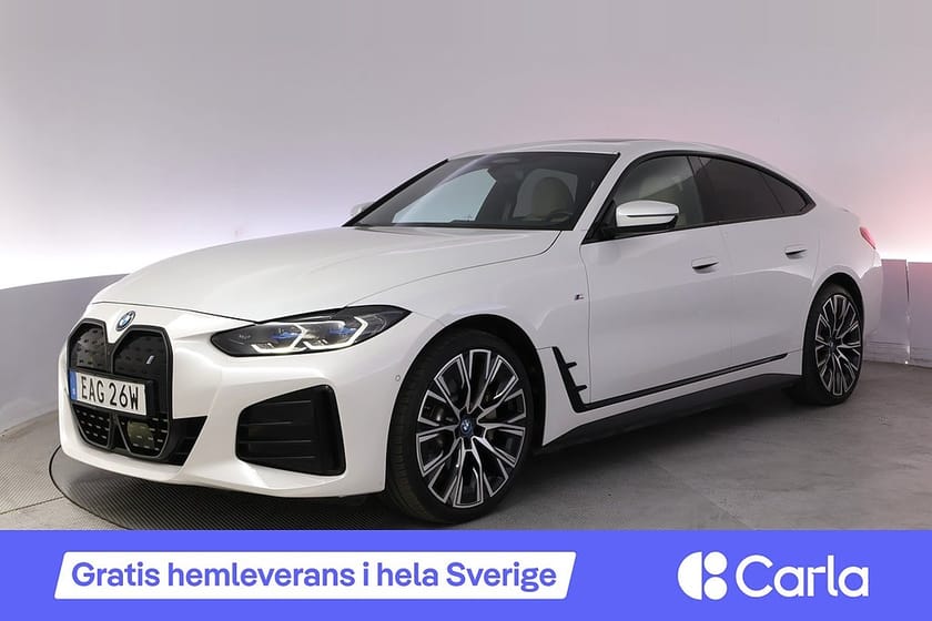 Bild 1 av BMW i4 eDrive40 Gran Coupé M-Sport Laser 360 HUD H/K Drag