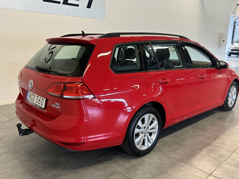 Bild 5 av Volkswagen Golf Sportscombi 1,6 TDI 110hk Aut Drag/Värmare