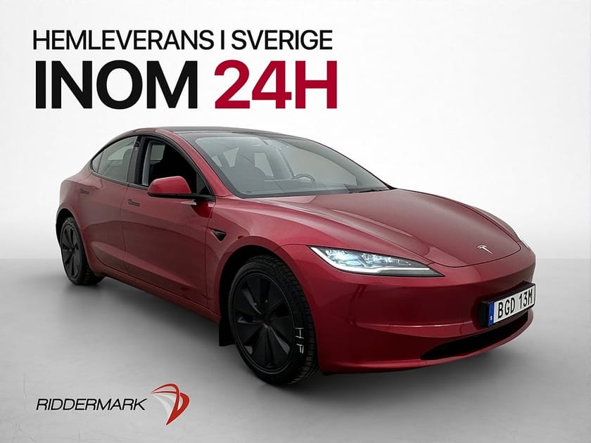 Bild 4 av Tesla Model 3 Long Range AWD Panoramaglastak Svensksåld