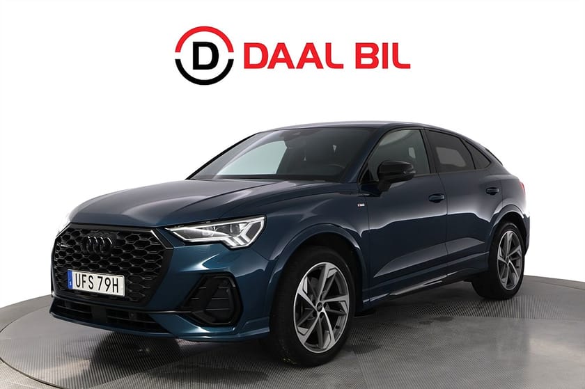 Bild 1 av Audi Q3 Sportback 45 TFSI quattro 245HK S-LINE PVÄRM B&O B-KAM