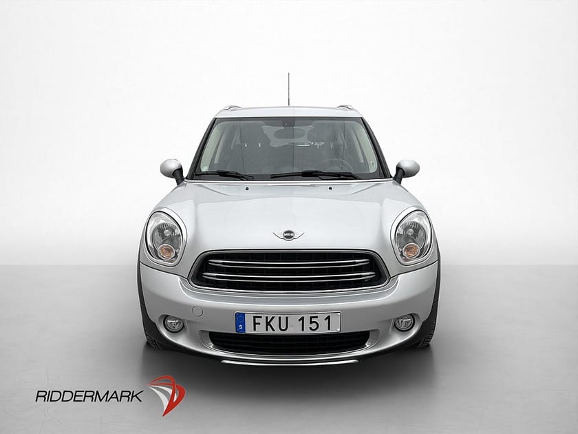 Bild 2 av MINI Countryman Cooper D ALL4 Halvskinn P-Sensorer Farthållare