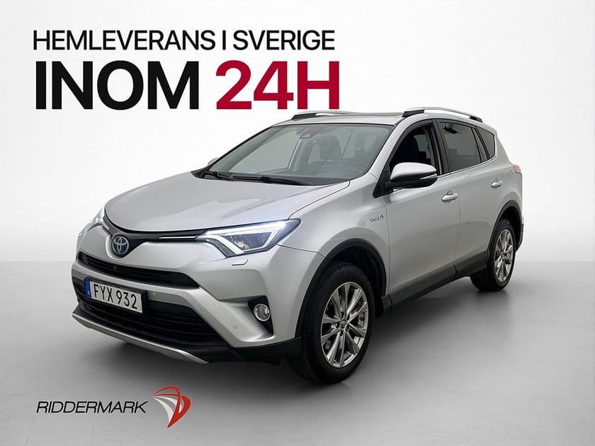 Bild 1 av Toyota RAV4 Hybrid AWD 197hk Executive Taklucka 360° Skinn