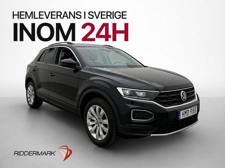 Volkswagen T-Roc 1.5 TSI 150hk Värmare Cockpit Kamera Drag