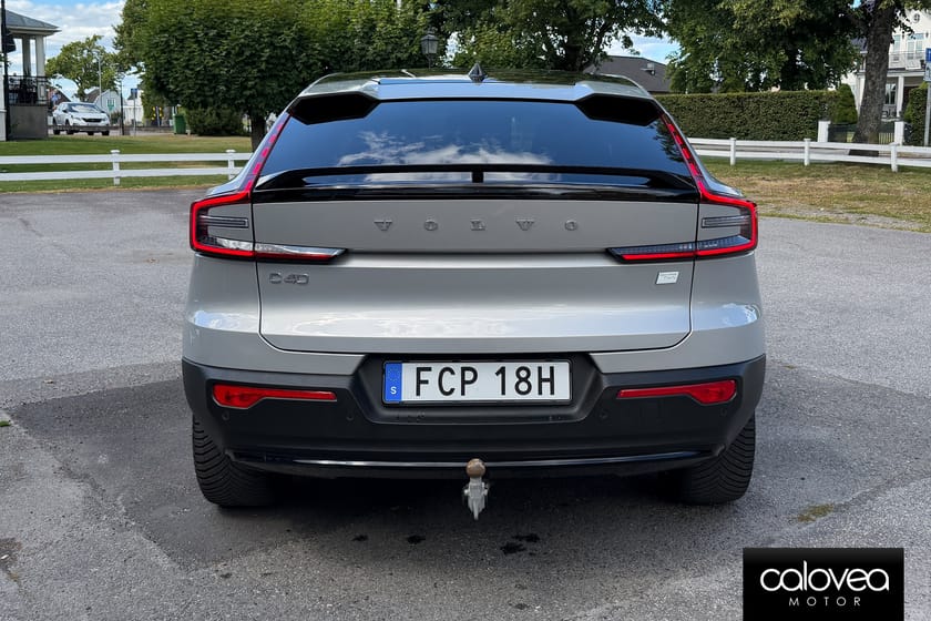 Bild 4 av Volvo C40 Recharge Twin Motor Extended Range AWD 408 hk - 82 kWh Dragkrok | Värmepump