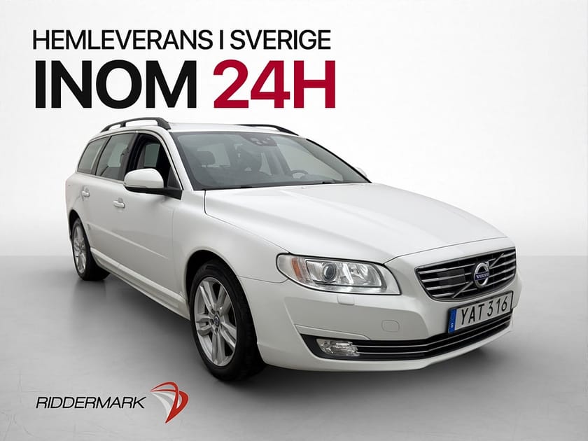 Bild 1 av Volvo V70 D4 181hk Classic Momentum VOC Värmare Dragkrok