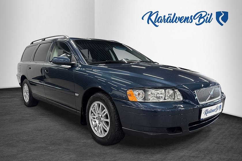 Bild 3 av Volvo V70 2.4 Business (140hk) Dragkrok / Halvskinn / Lågmilare