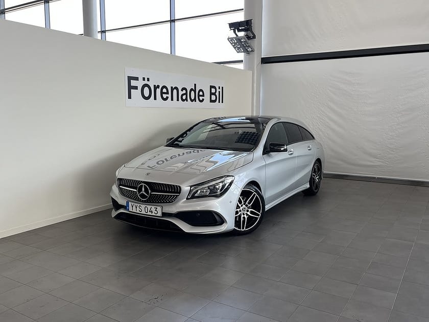 Bild 1 av Mercedes-Benz CLA 200 Shooting Brake AMG Panorama Night Package Drag Premium Sound 18"