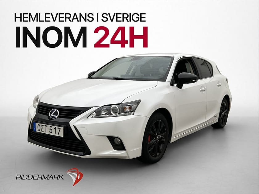 Bild 3 av Lexus CT 200h 1.8 CVT 136hk F-Sport Backkamera  M-Värm