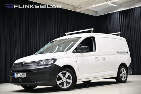 Volkswagen Caddy Cargo Maxi DSG 122HK Servicebil|Inredd|Dubbelgolv|Dubbeldörr|SeUtr