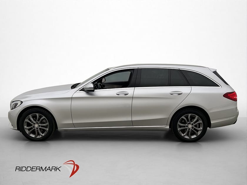 Bild 5 av Mercedes-Benz C 220 T d 4MATIC P-Sensorer Halvskinn Dragkrok