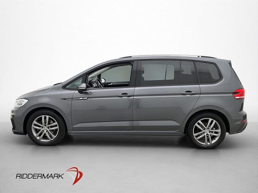 Bild 5 av Volkswagen Touran 7-seater TSI 150hk R-Line 7-Sits Värm Kamera Drag