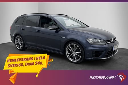 Volkswagen Golf Sportscombi R 4M 300hk Pano Dynaudio CarPlay Sensorer