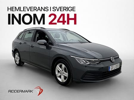 Volkswagen Golf Sportscombi Cockpit Navi Rattvärme CarPlay P-Sensorer