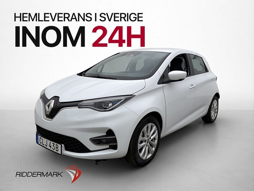 Bild 1 av Renault ZOE R110 52 kWh 109hk FRIKÖPT BATTERI Kamera Navi