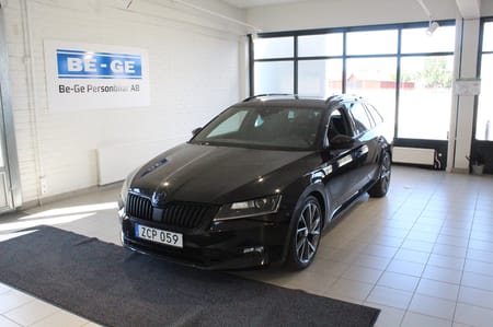 Škoda Superb Kombi Sportline 2.0 TDI 4x4 190HK Drag Värmare
