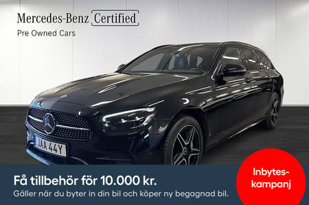 Mercedes-Benz E 300 T de E300 de 9G-Tronic AMG Line Dragkrok