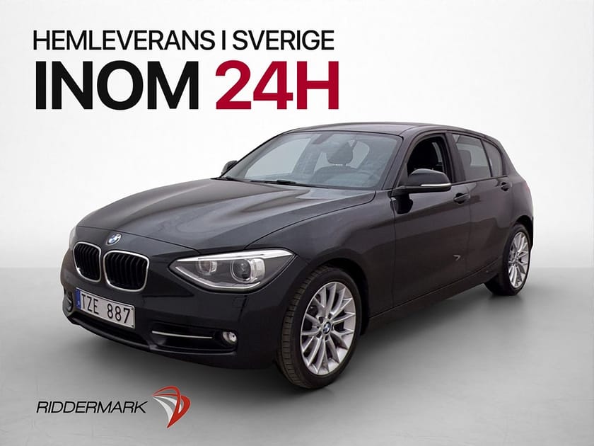 Bild 3 av BMW 120d 120 Manuell 184hk Sport line P-Sensorer Keyless