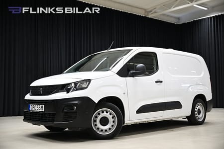 Peugeot Partner Utökad Last 100HK L2|V-Inredd|Drag|Värmare|EnÄgare