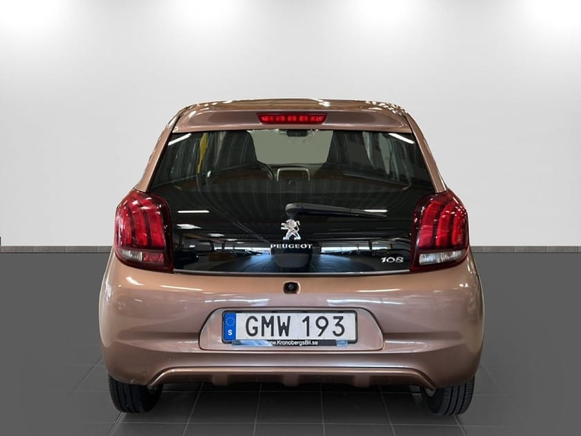 Bild 5 av Peugeot 108 1.0 VTi 69hk manuell Värmare/Led-ramp