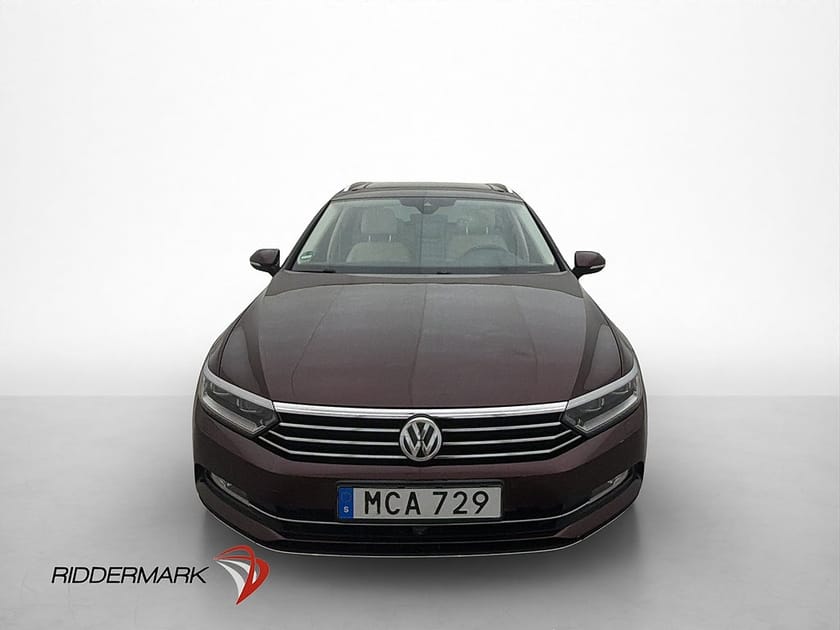 Bild 2 av Volkswagen Passat Sportscombi 2.0 TDI Pano D-Värmare Kamera Skinn Drag