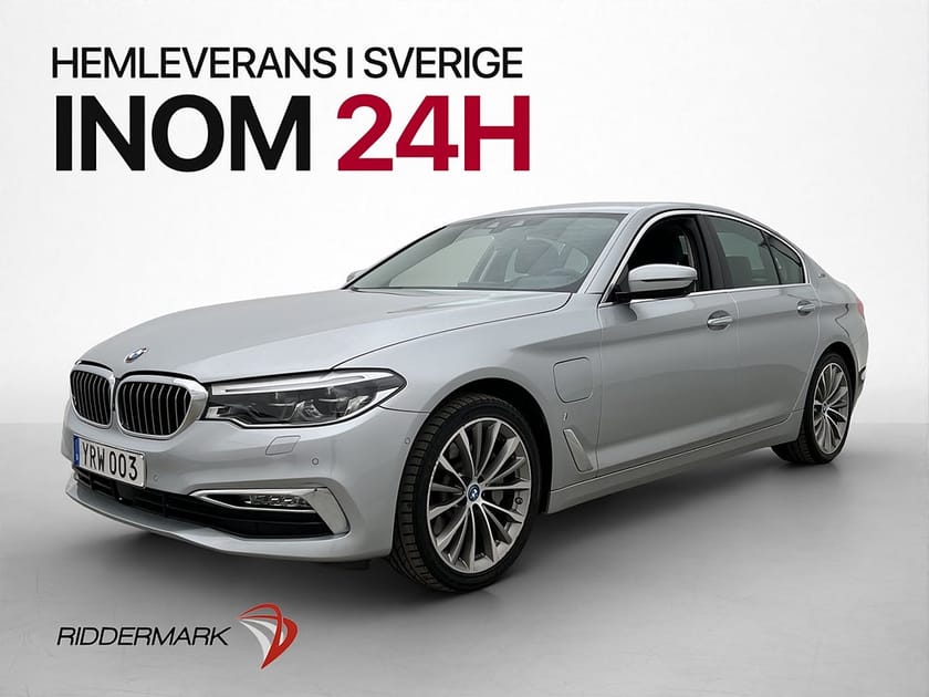 Bild 3 av BMW 530e iPerformance Sedan 530 252hk H/K HuD 360° Skinn Navi