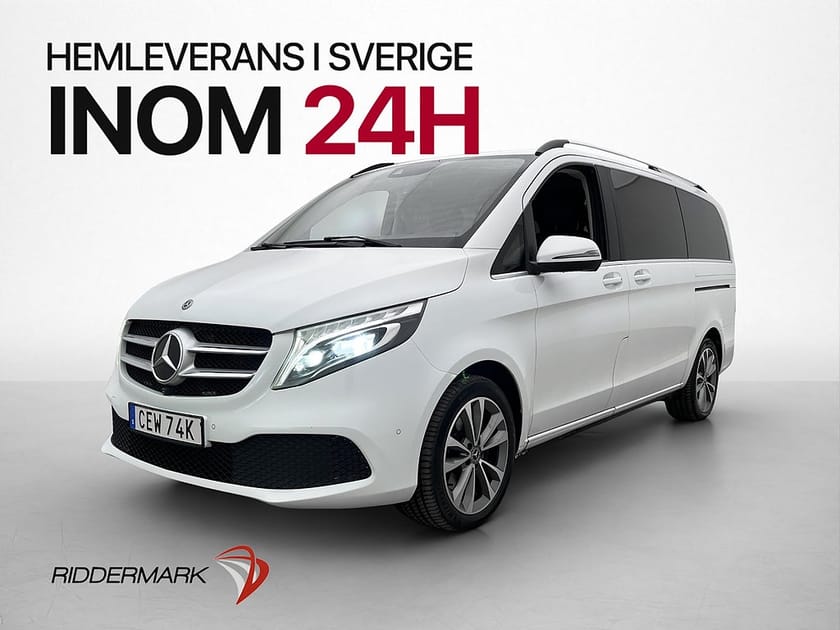 Bild 1 av Mercedes-Benz V 300d 3.1t 300 Avantgarde Värm Drag El-Dörr Skinn MOMS