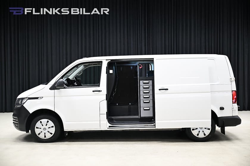 Bild 5 av Volkswagen Transporter 4Motion 150HK L2 Servicebil|Inredd|Dubbelgolv|SeUtr!!