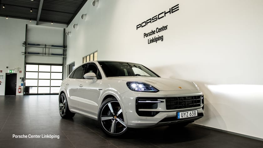 Bild 1 av Porsche Cayenne E-Hybrid Coupé Black Edition - 1,95% ränta