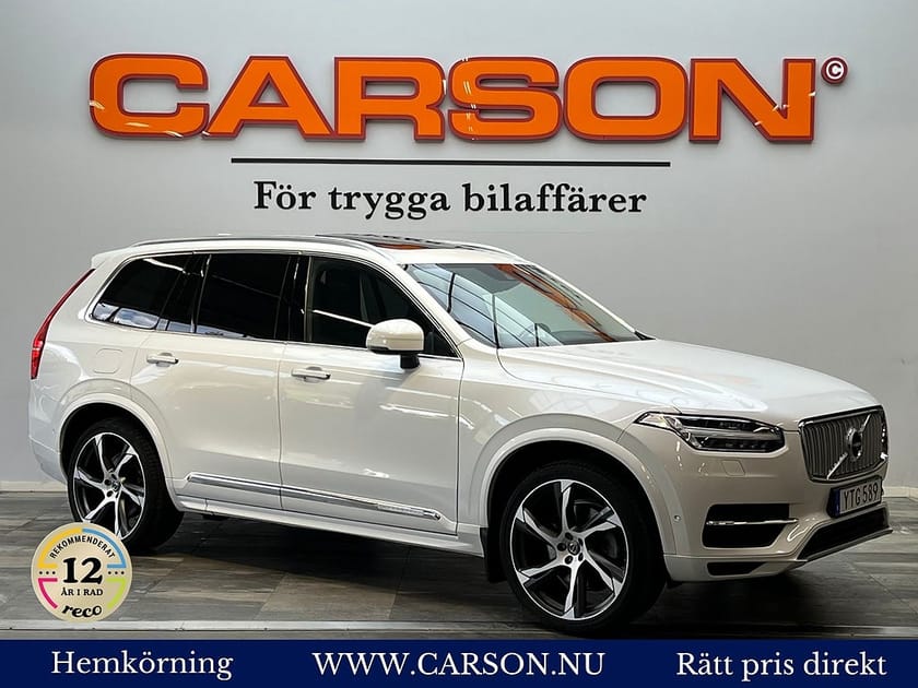 Bild 1 av Volvo XC90 T8 Twin Engine AWD Inscription B&W Pano HUD 360° Massag