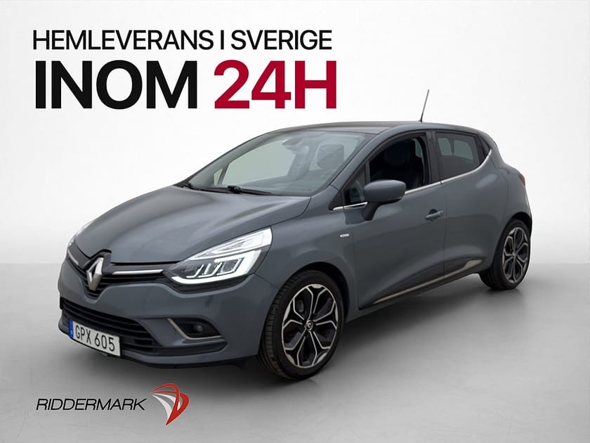 Bild 3 av Renault Clio 0.9 TCe 90hk Stylepaket Svart Pano Halvskinn