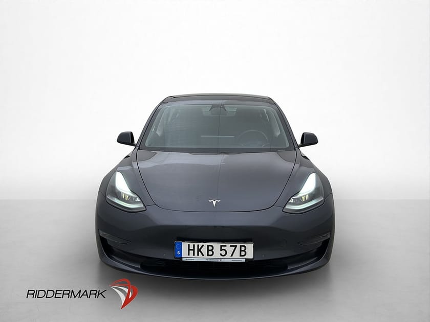 Bild 3 av Tesla Model 3 Long Range AWD Svensksåld Panorama Skinn
