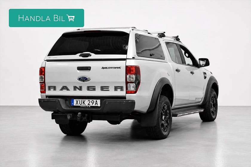 Bild 5 av Ford Ranger Dubbelhytt 2.0 4x4 Aut Wildtrak Kåpa Drag D-Värm Diff Moms 213hk