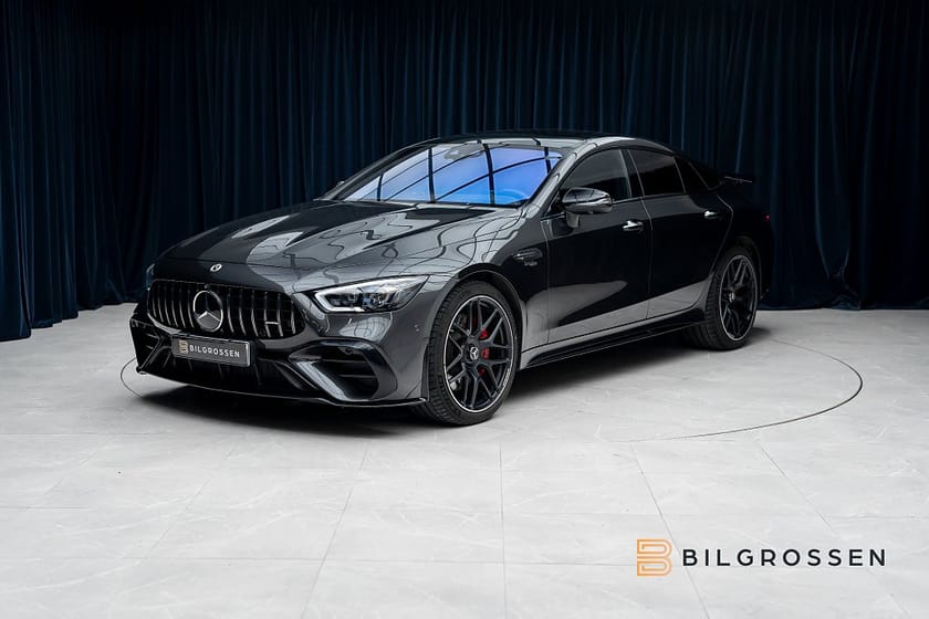Bild 1 av Mercedes-Benz AMG GT 4 43 4MATIC+ Pano Burmester HUD 360 Moms