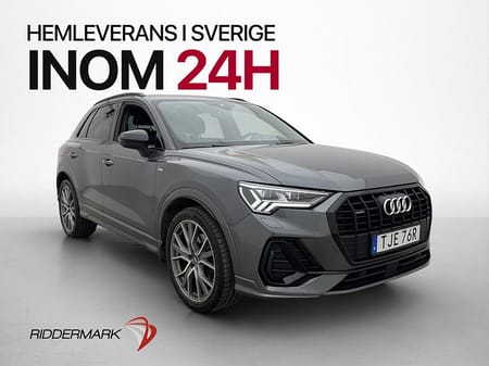 Audi Q3 40 TDI quattro 2.0 Full S-Line Cockpit Drag D-Värmare