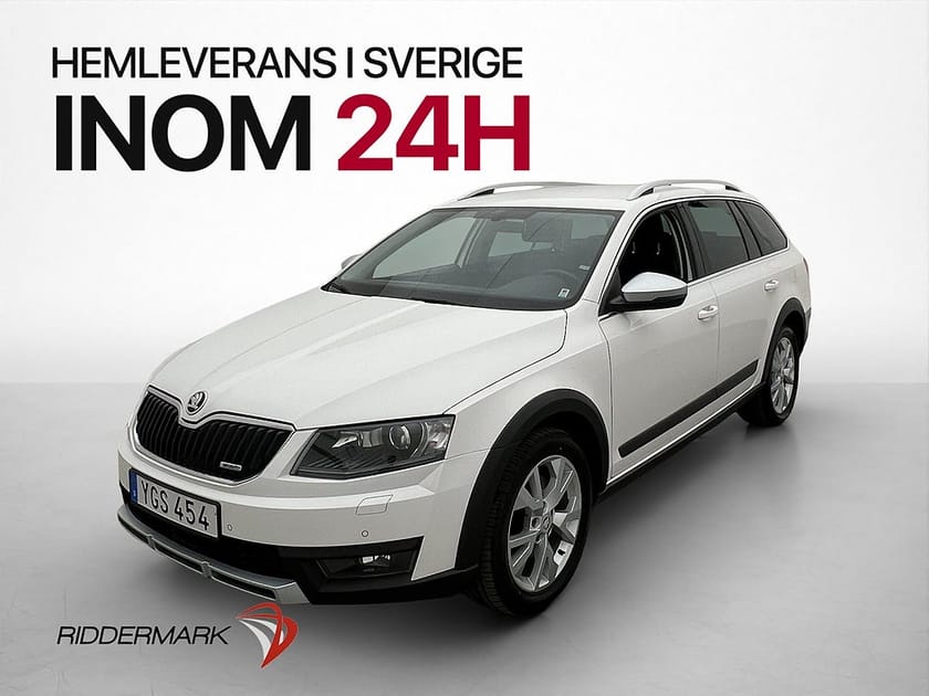 Bild 3 av Škoda Octavia Scout Skoda 2.0 TDI 4x4 Premium D-Värm Kamera Drag