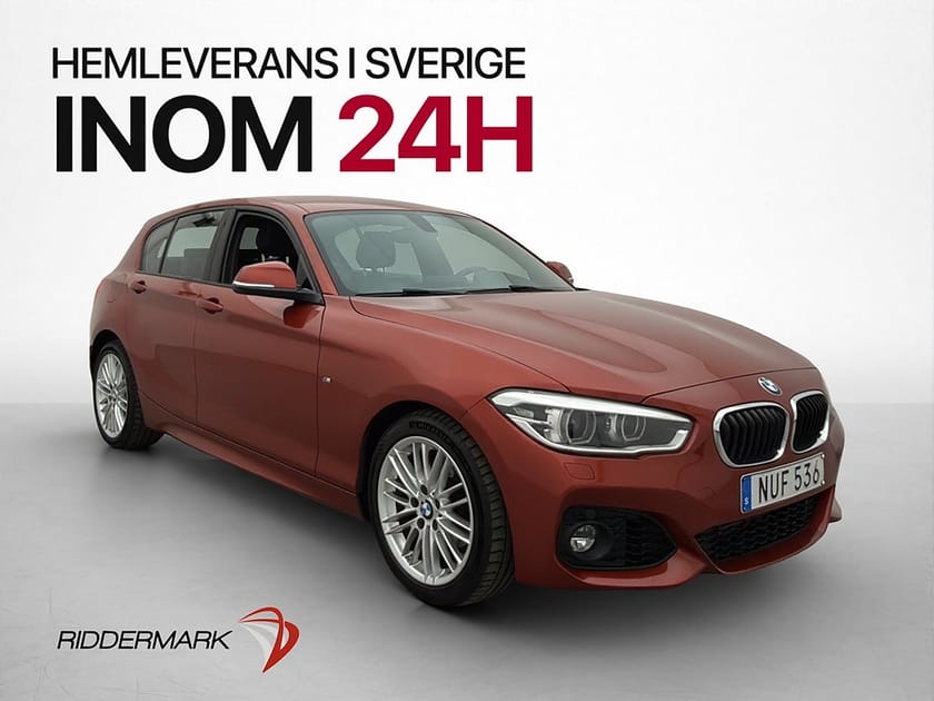 Bild 1 av BMW 118i 136hk M-Sport Skinn Sensorer 2 Brukare