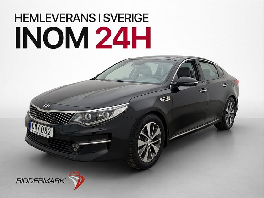Bild 1 av Kia Optima 1.7 VG 141hk Launch Edition Pano H/K Navi Skinn