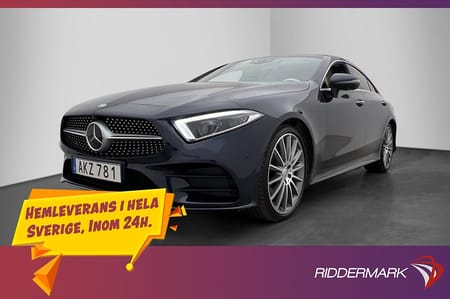 Mercedes-Benz CLS 450 4MATIC 4M AMG Pano Burmester 360° HUD Skinn