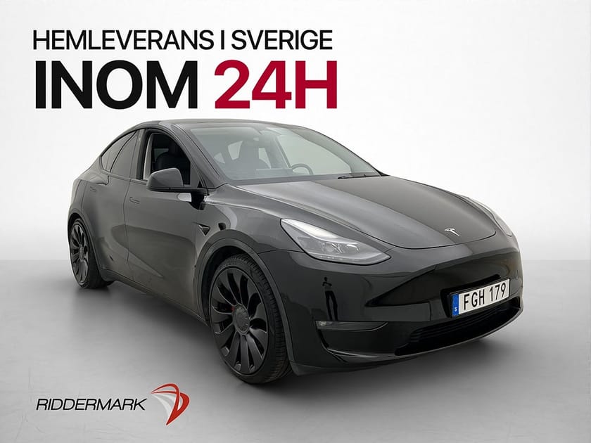 Bild 4 av Tesla Model Y Performance Autopilot Värmepump Pano